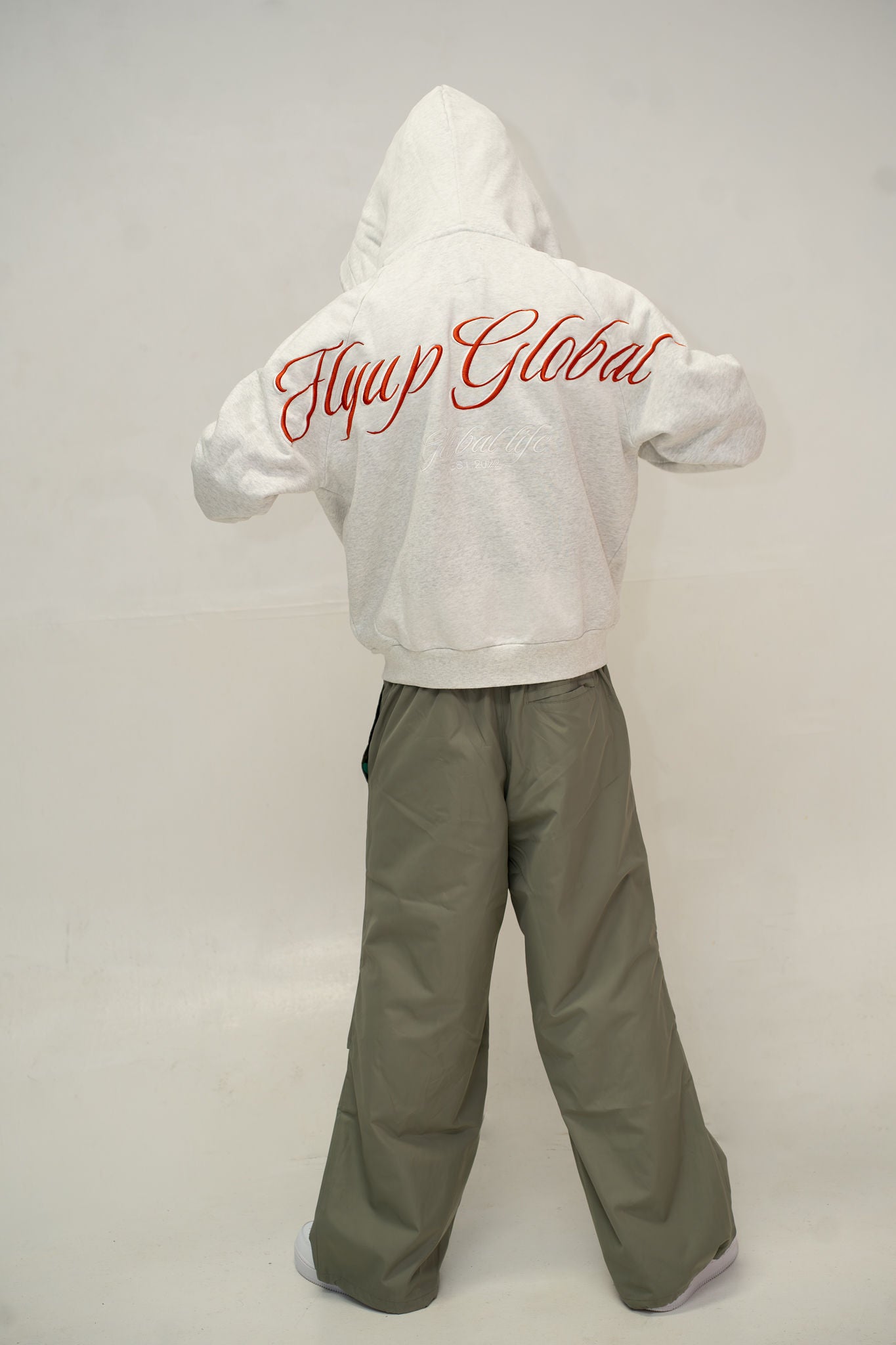 Grey Global Motion Hoodie