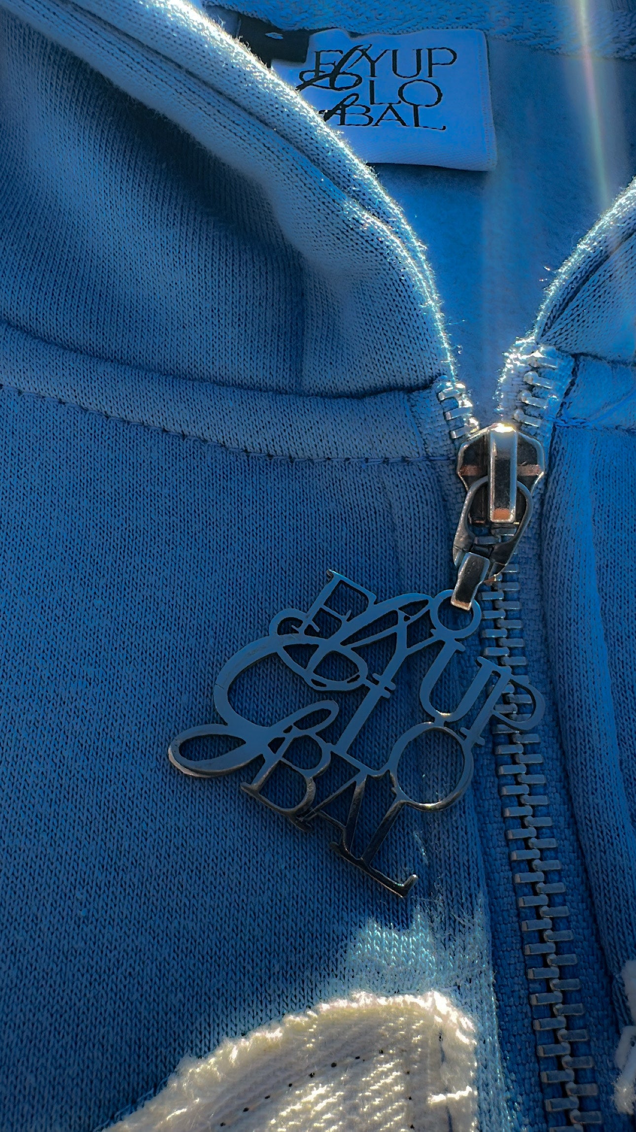 Baby Blue Barbwire Sweatsuit