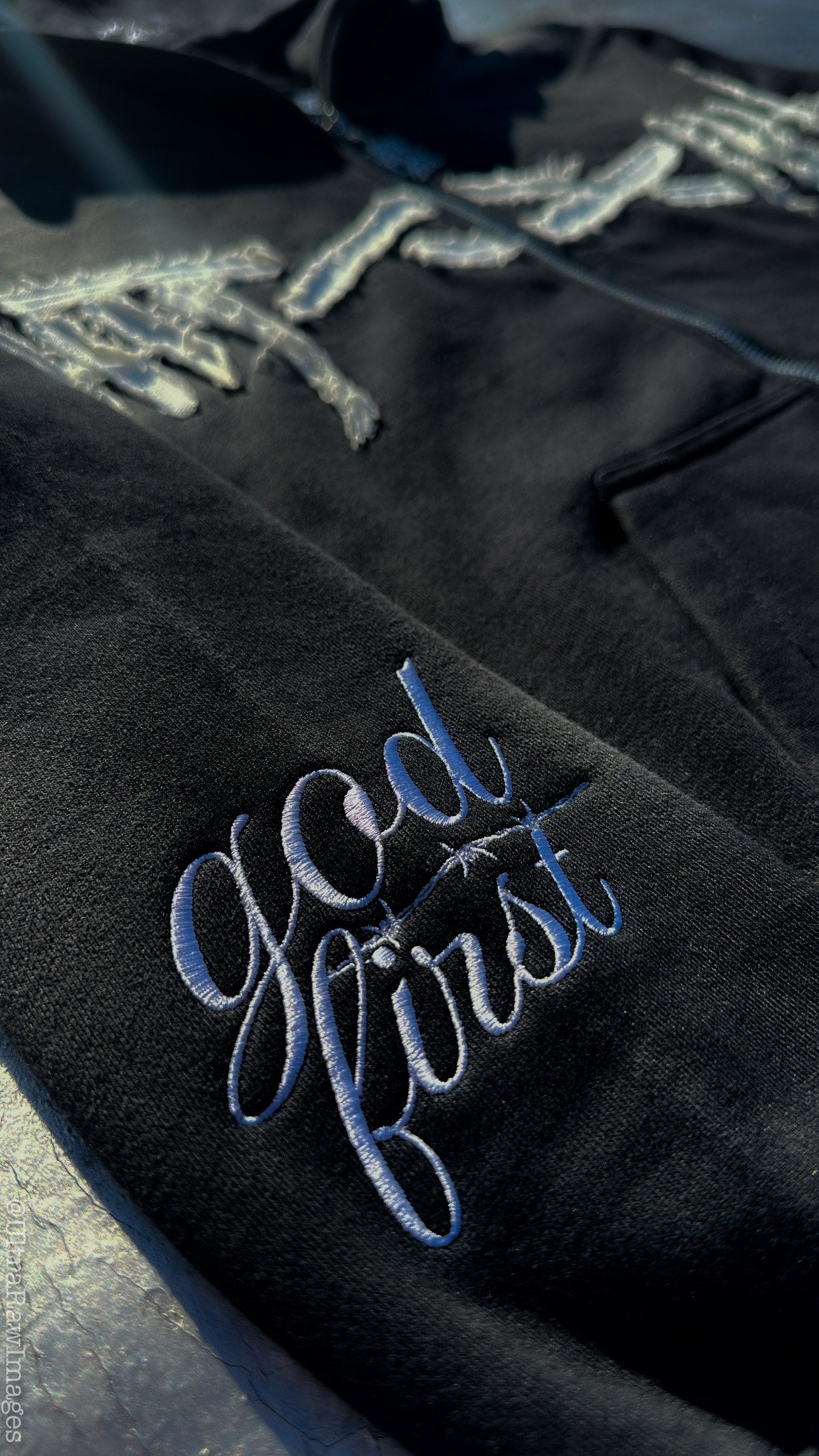 Black Barbwire Sweatsuit