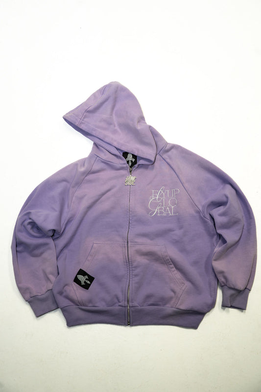 Pink lavender Global Motion Hoodie